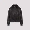 Brunello Cucinelli Leather Jacket In Black