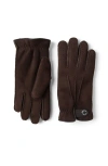 Brunello Cucinelli Handschuhe Aus Wildleder