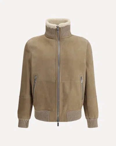 BRUNELLO CUCINELLI SHEARLING JACKET