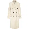 Brunello Cucinelli Double-breasted Cotton-viscose Blazer In White