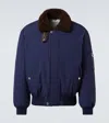 Brunello Cucinelli Tailored Feather Down Jacket With Sheepskin Collar