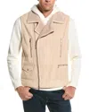 Brunello Cucinelli Sheepskin Vest In Neutral