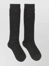 Brunello Cucinelli 'shimmering' Ribbed Knee-high Socks