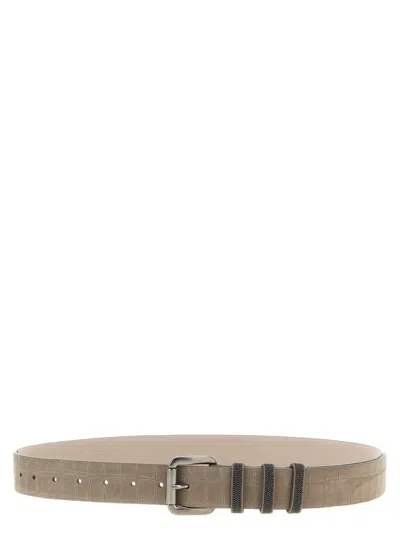 BRUNELLO CUCINELLI BRUNELLO CUCINELLI SHINY LOOPS' BELT