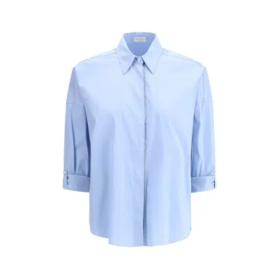 BRUNELLO CUCINELLI SHINY MONILI SHIRT