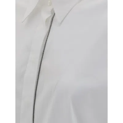 BRUNELLO CUCINELLI SHINY MONILI SHIRT