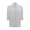 Brunello Cucinelli Women Shiny Monili Shirt In White