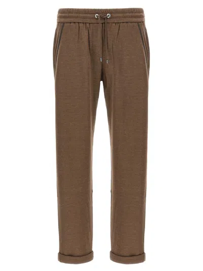 BRUNELLO CUCINELLI BRUNELLO CUCINELLI 'SHINY POCKET DETAIL' JOGGERS
