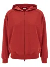 Brunello Cucinelli Shiny Trims Hooded Sweatshirt