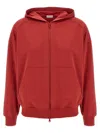 Brunello Cucinelli Shiny Trims Hooded Sweatshirt