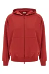 Brunello Cucinelli Shiny Trims Hooded Sweatshirt
