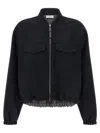 Brunello Cucinelli 'shiny Zipper Pull' Bomber Jacket