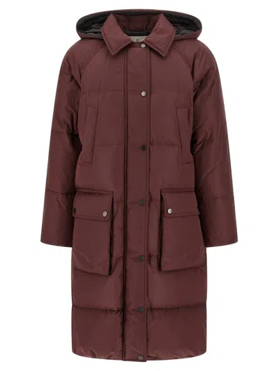 BRUNELLO CUCINELLI BRUNELLO CUCINELLI 'SHINY ZIPPER PULL' DOWN JACKET