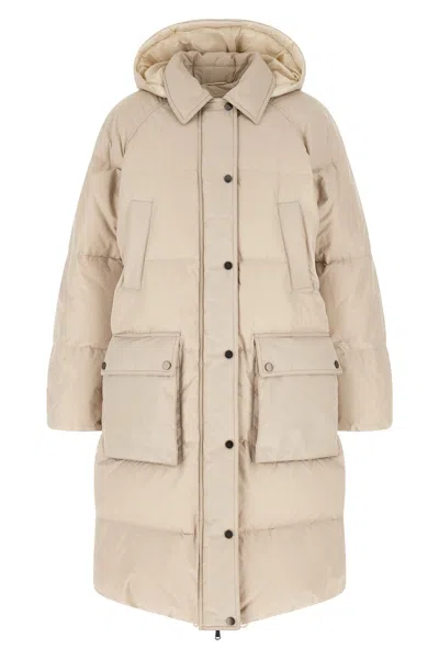 BRUNELLO CUCINELLI 'SHINY ZIPPER PULL' DOWN JACKET