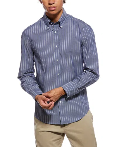 Brunello Cucinelli Shirt In Blue