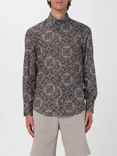 Brunello Cucinelli Shirt  Men Color Charcoal