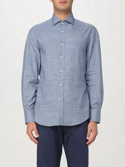 BRUNELLO CUCINELLI SHIRT BRUNELLO CUCINELLI MEN COLOR DENIM,G66499028