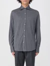Brunello Cucinelli Long Sleeve Shirt In Gray