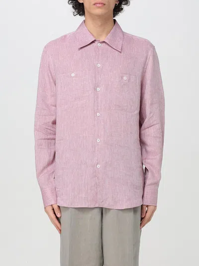 BRUNELLO CUCINELLI SHIRT BRUNELLO CUCINELLI MEN COLOR RED,G55327014