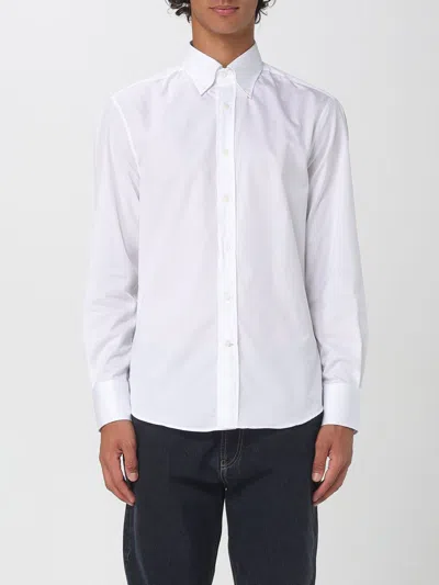 BRUNELLO CUCINELLI SHIRT BRUNELLO CUCINELLI MEN COLOR WHITE,H17461001