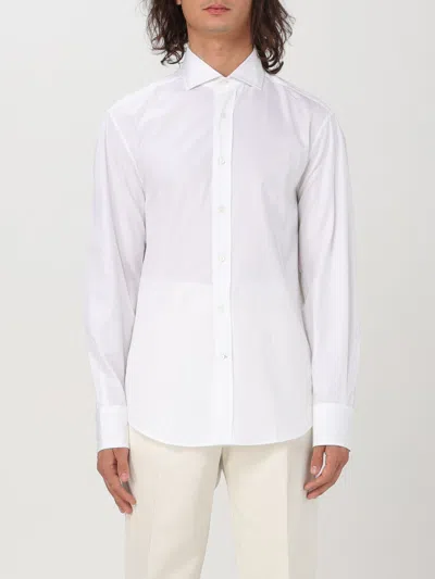 Brunello Cucinelli Shirt  Men Color White In Weiss