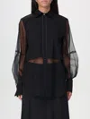 Brunello Cucinelli Shirt  Woman Color Black In Schwarz