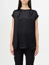 Brunello Cucinelli Beaded-trim Satin Blouse In Schwarz