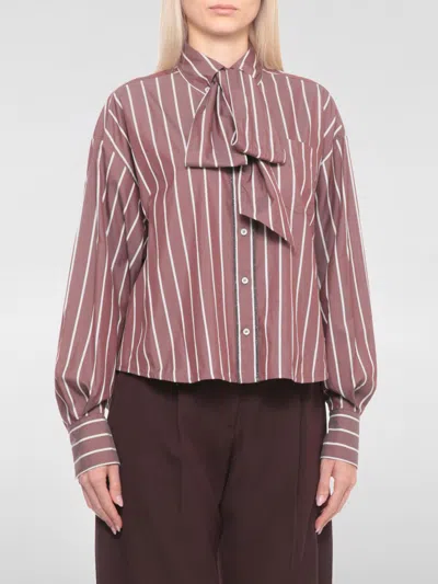 Brunello Cucinelli Shirt  Woman Color Brown