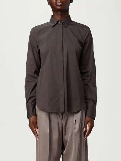 Brunello Cucinelli Shirt  Woman Color Cocoa In Brown