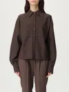 Brunello Cucinelli Wool Shirt In Brown