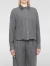 Brunello Cucinelli Shirt  Woman Color Grey In Gray