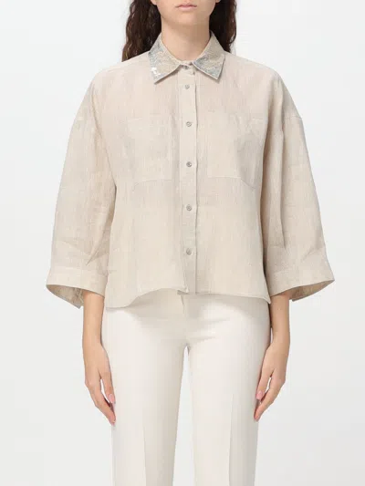 Brunello Cucinelli Shirt  Woman Color Natural