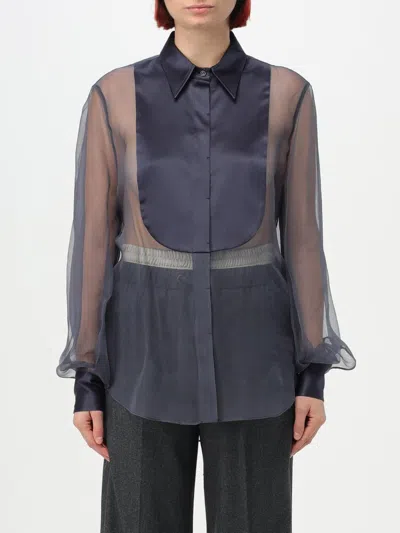 Brunello Cucinelli Hemdbluse  Damen Farbe Navy