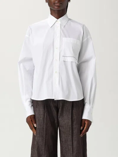 Brunello Cucinelli Shirt  Woman Color White