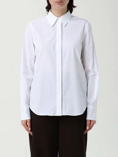 BRUNELLO CUCINELLI SHIRT BRUNELLO CUCINELLI WOMAN COLOR WHITE,H23427001