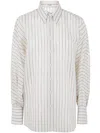 Brunello Cucinelli Women's Shirt | Size Small | Mh776mg206 In Multicolour