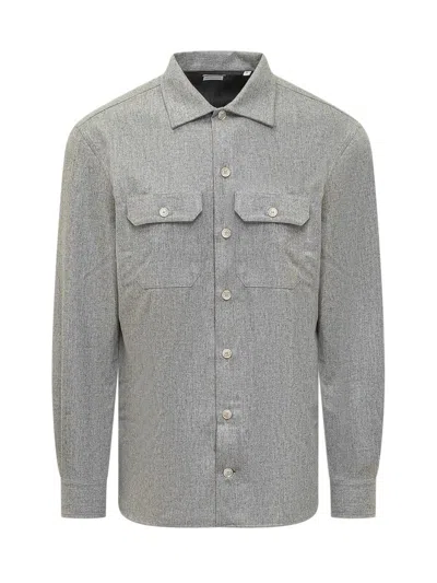 Brunello Cucinelli Shirt In Grey