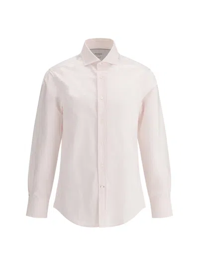 BRUNELLO CUCINELLI STRIPED SHIRT