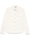 Brunello Cucinelli Men Shirt Jacket In White