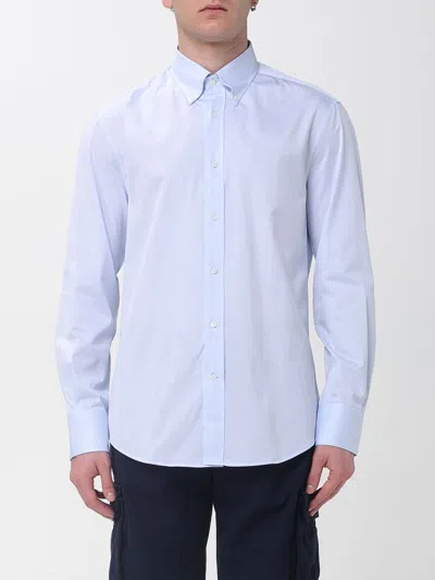 Brunello Cucinelli Shirt Men  In Orange