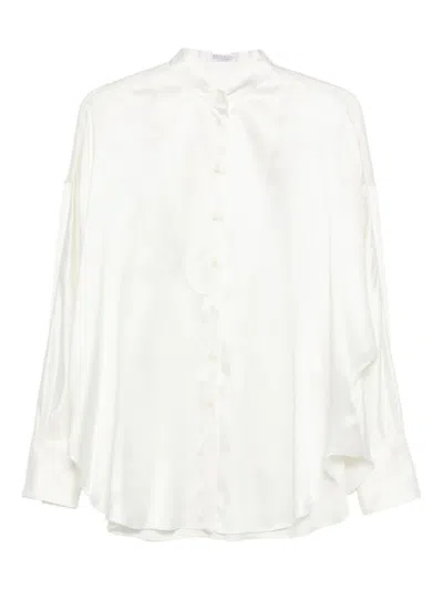 Brunello Cucinelli Shirt In White