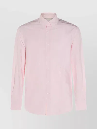 BRUNELLO CUCINELLI SHIRT STRIPED PATTERN BUTTON-DOWN COLLAR