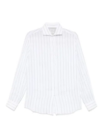 BRUNELLO CUCINELLI CAMISA - BLANCO