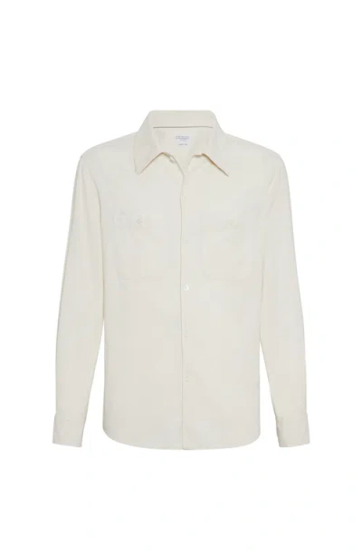 Brunello Cucinelli Shirt With Chest Pockets In White