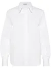 Brunello Cucinelli "shirt With Shiny In White