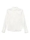 Brunello Cucinelli Cotton Shirt In Beige