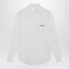 Brunello Cucinelli Shirt With Shiny Flap Detail In White