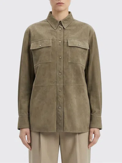 Brunello Cucinelli Shirt  Woman Color Kaki In Brown