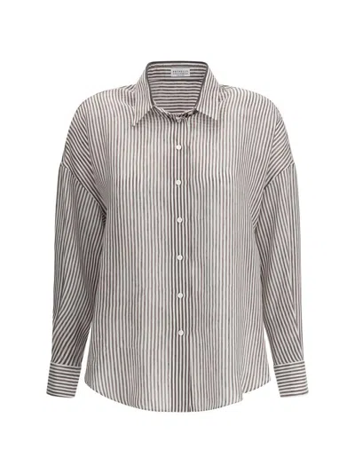 Brunello Cucinelli Striped Shirt