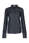 Brunello Cucinelli Women Camiciaa Denim In Black
